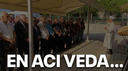 En acı veda…